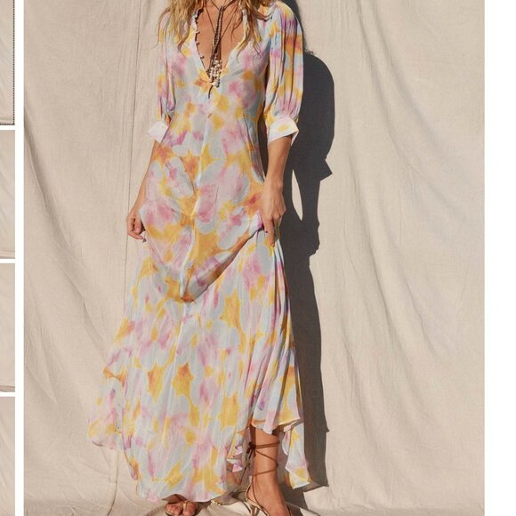 Jen’s Pirate Booty Daydream Saloon Maxi Dress M - Picture 2 of 9